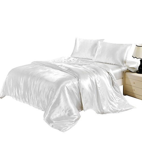 Satin Bedding Comforter Set