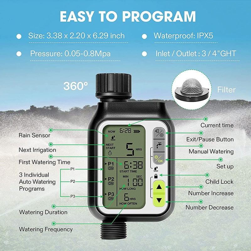 Watering Timing Controller Device Tool