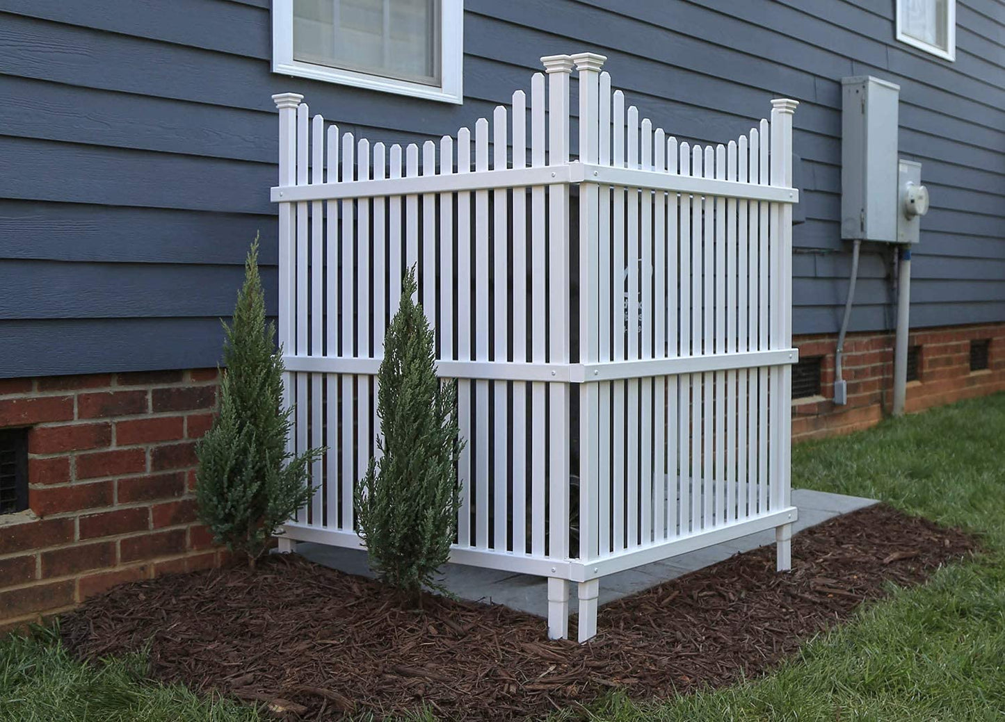 Privacy Screens Fence White