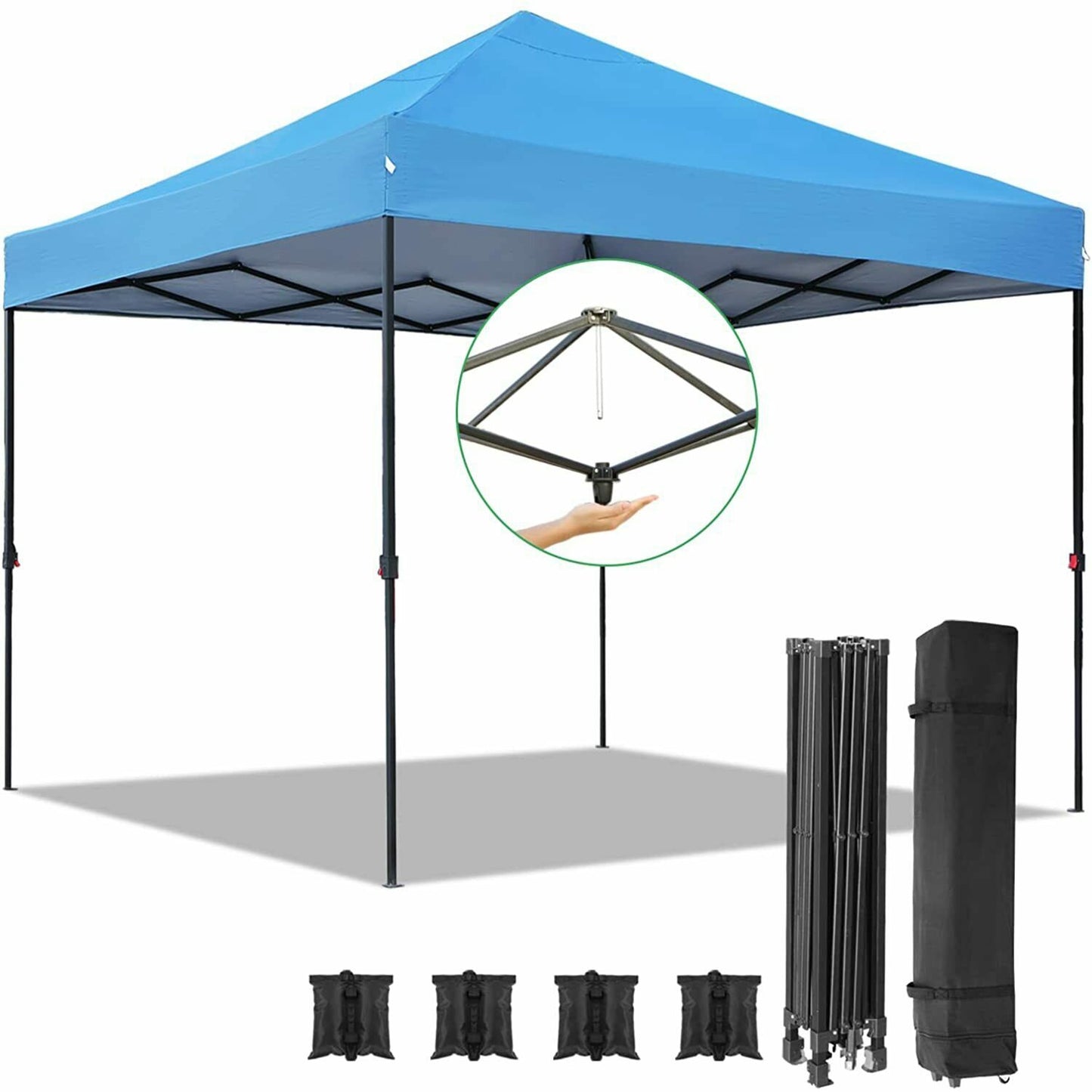 Outdoor Pop Up Canopy Tent with SandBags