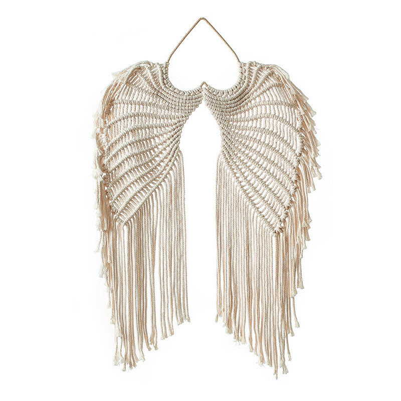 Hanging Angel Wing Woven Tapestry