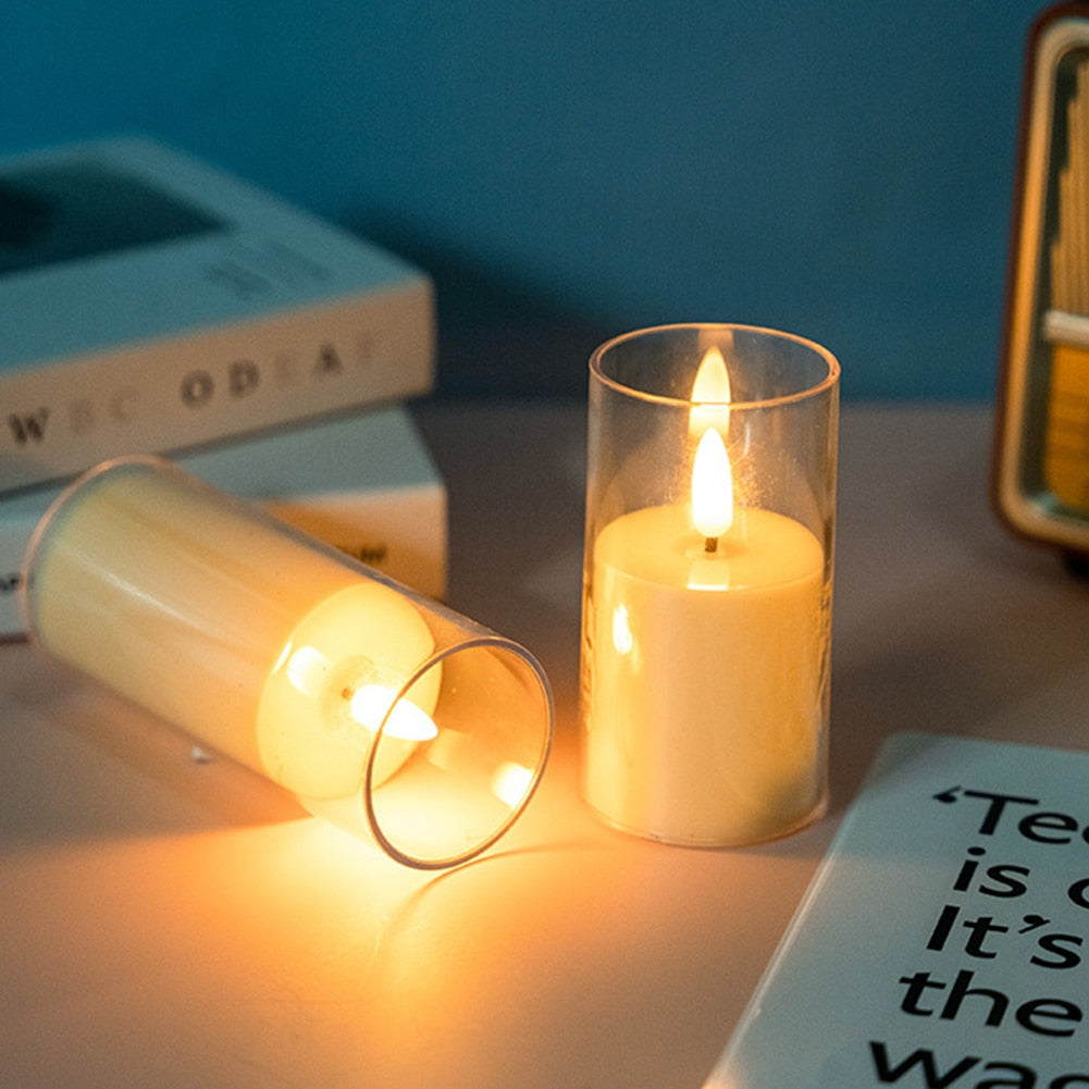 LED Flameless Flickering Candle Lights