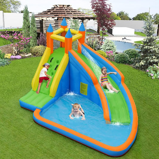 Inflatable Water Slide with Bouncing House