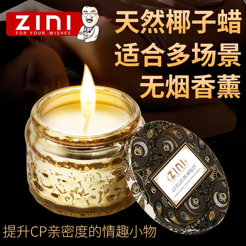 Zini Asian Aromatherapy Massage Candle low temperature