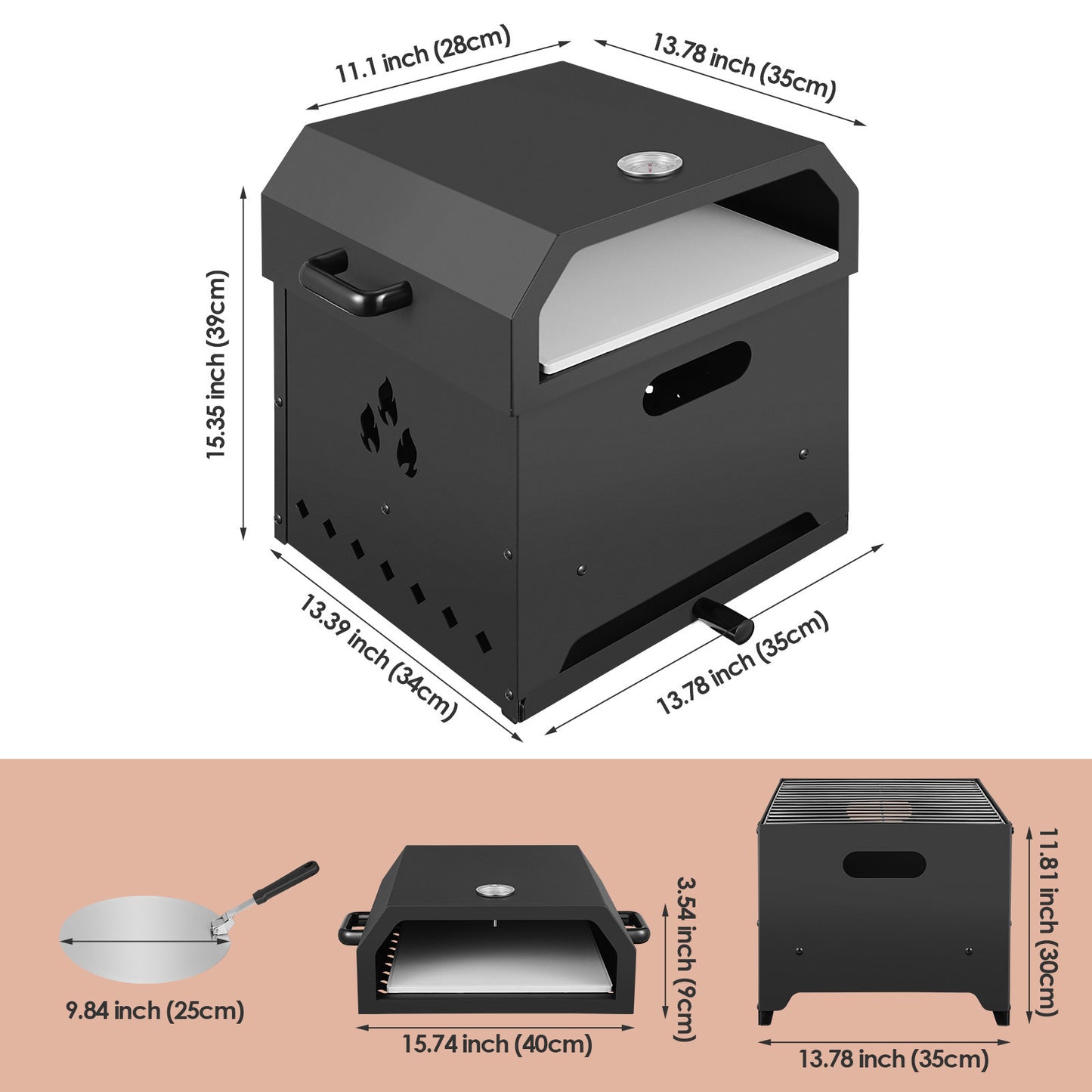 Portable Outdoor Pizza Oven