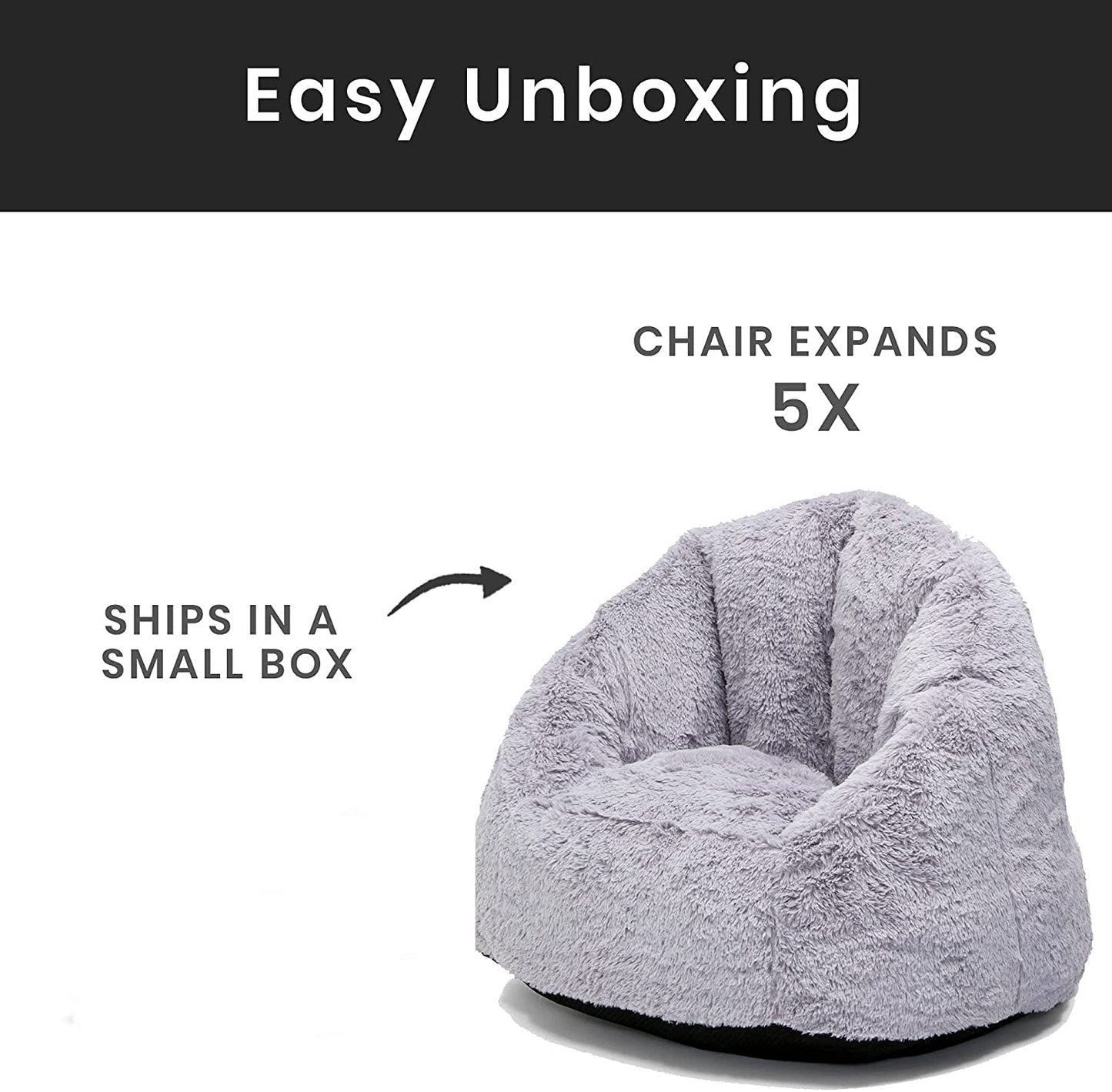 Comfy Large Adult Dormitory Bean Bag Chair