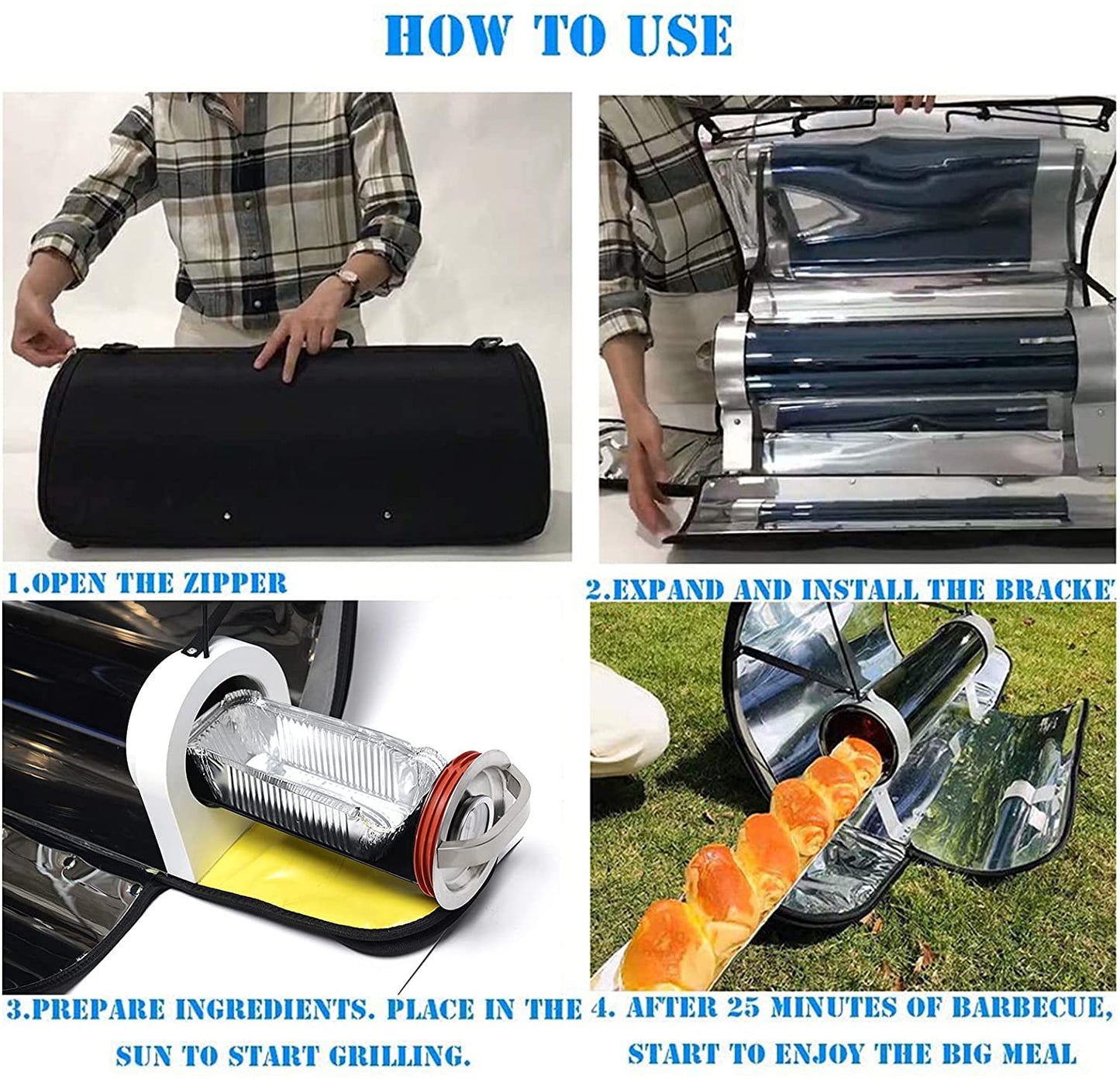 Portable Solar Cooker Oven