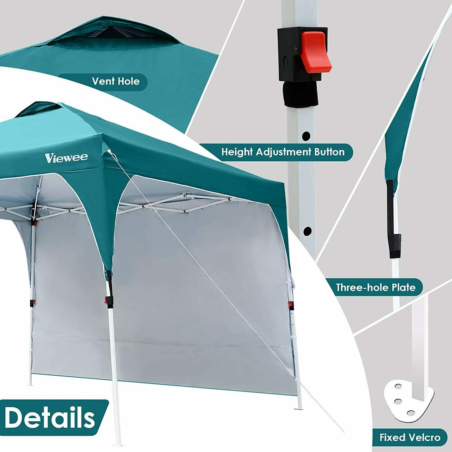 Outdoor Pop Up Canopy Tent with SandBags