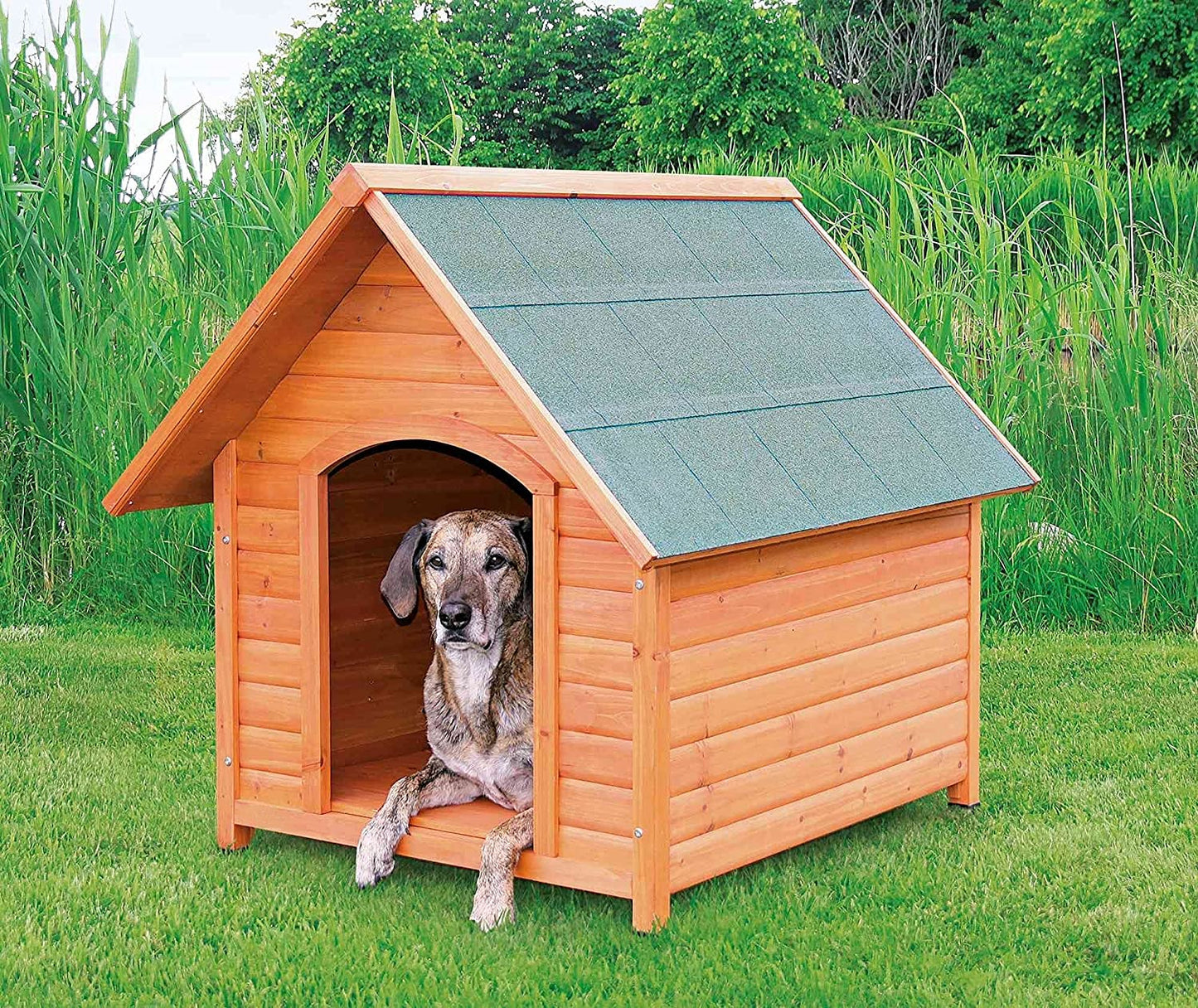 Cottage Style Wooden Dog House S-XL