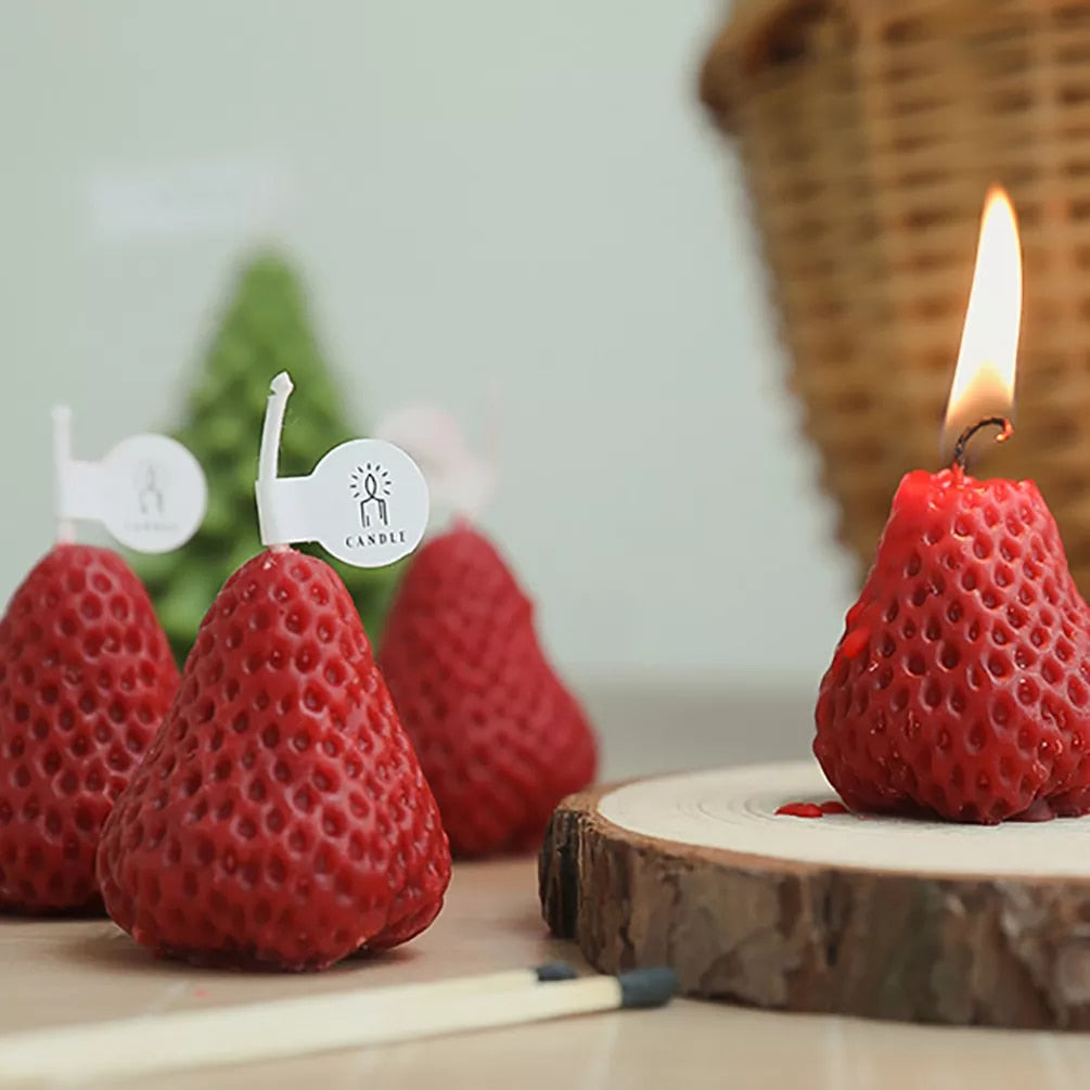 Strawberry Decorative Aromatic Soy Candles