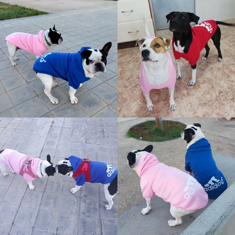 Winter Fleece Pet Dog Hoodie Jacket