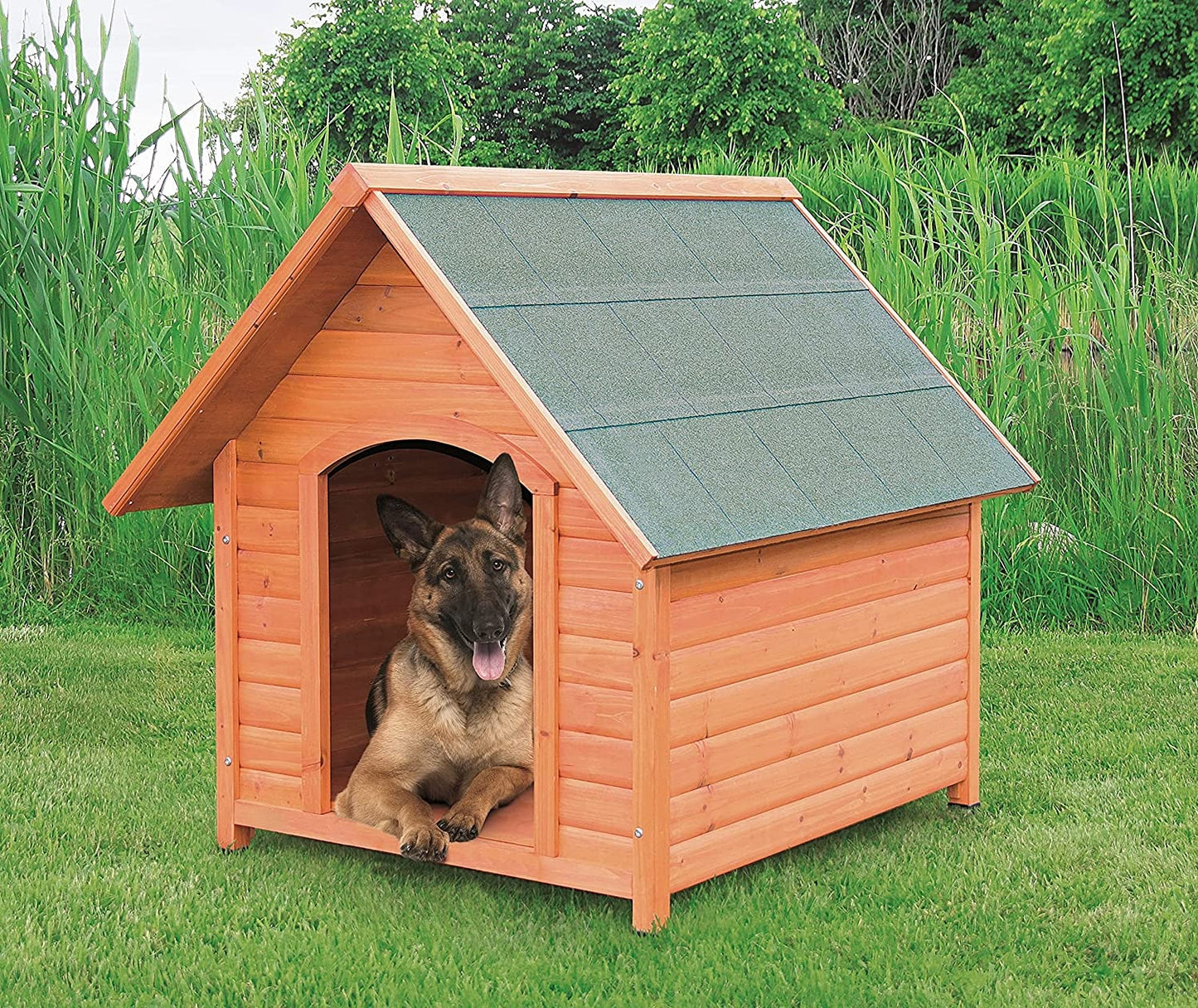 Cottage Style Wooden Dog House S-XL