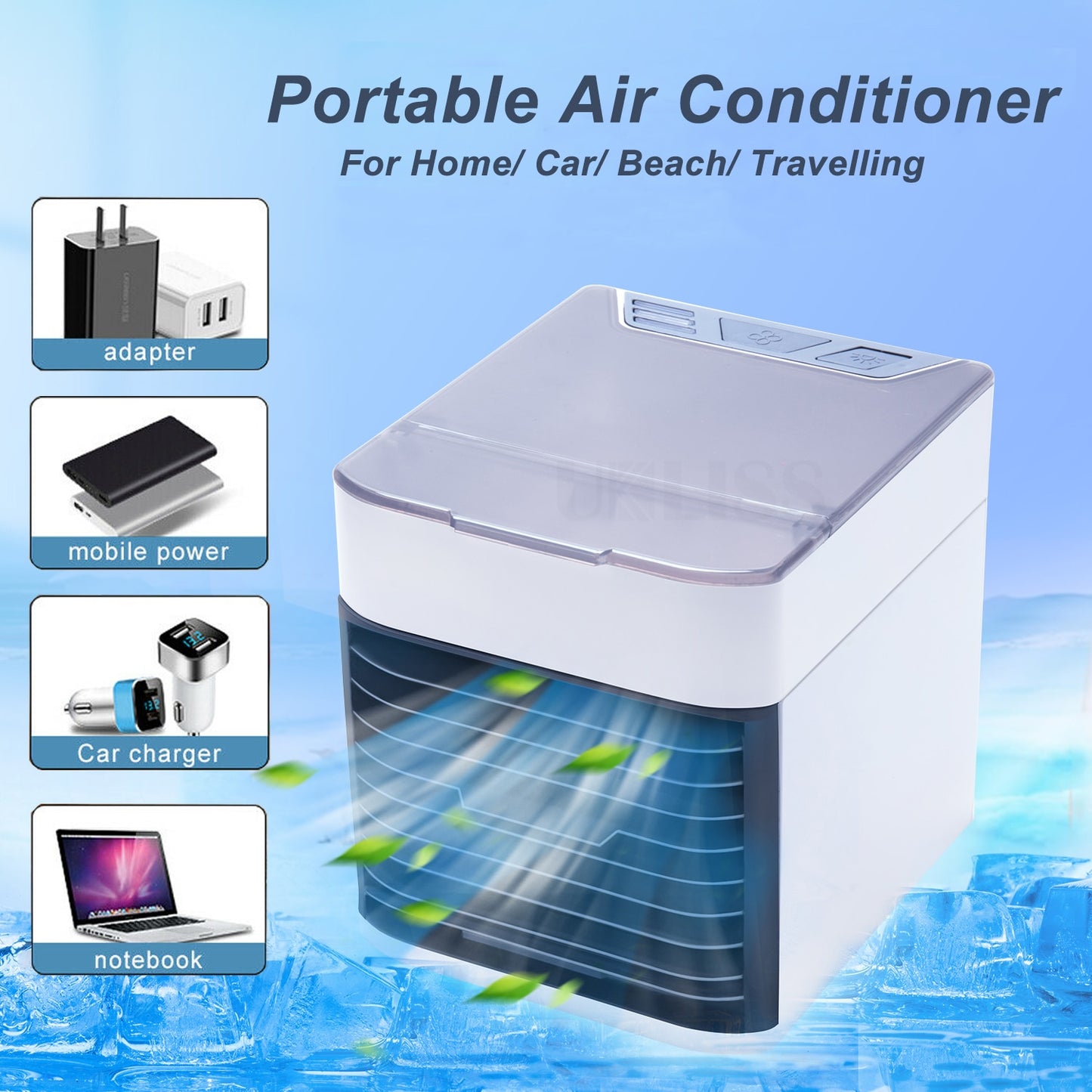 Mini Portable Air Conditioner Fan