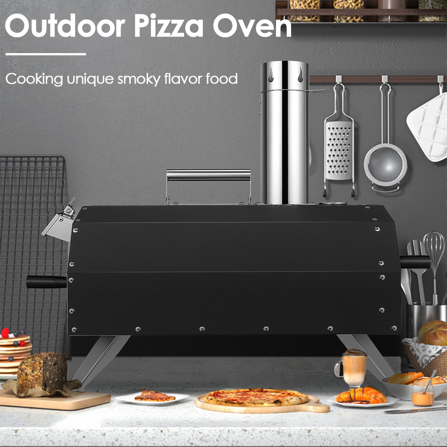 Portable Outdoor Pizza Wood Fired Oven