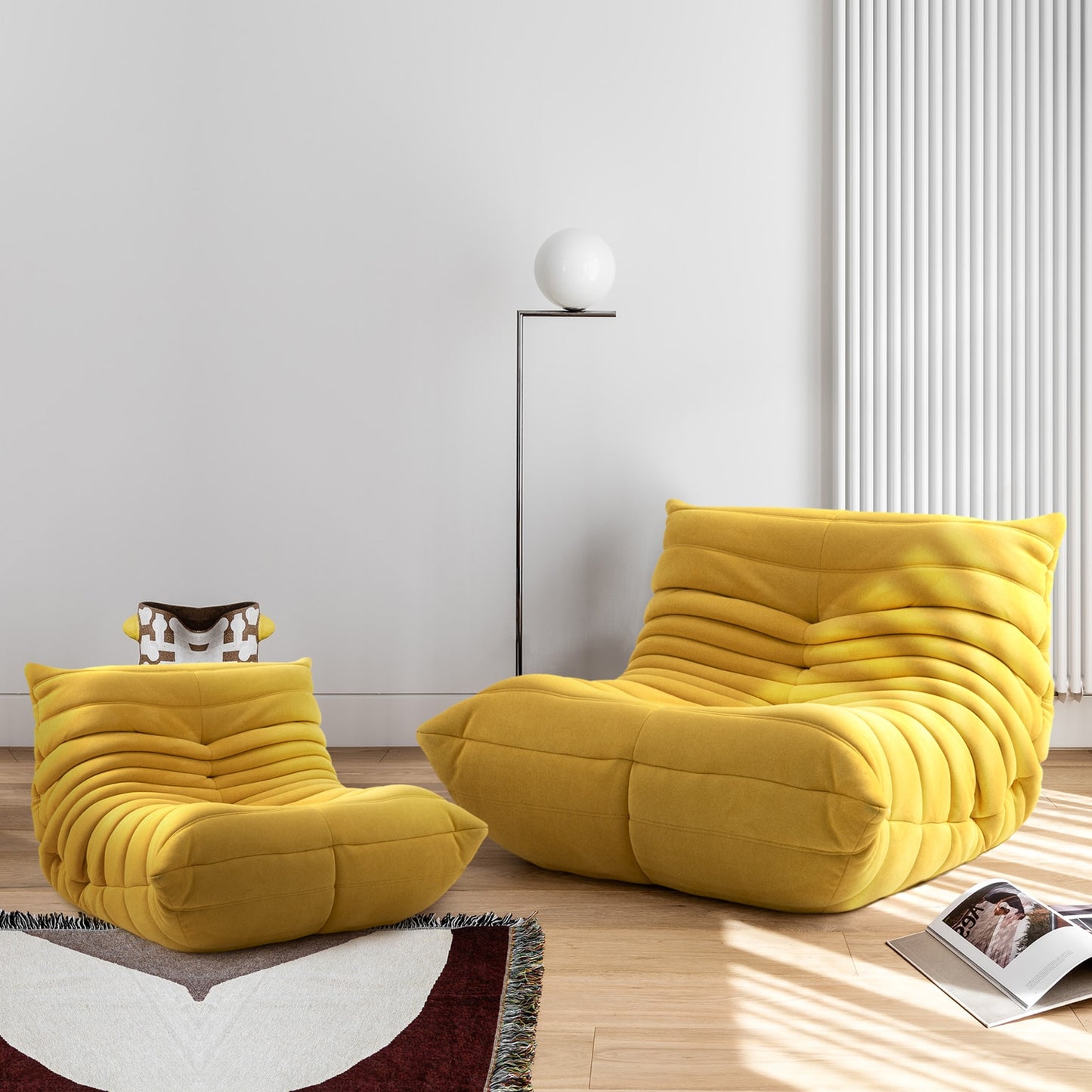 Modern Togo Sofa Chair Ergonomics Soft