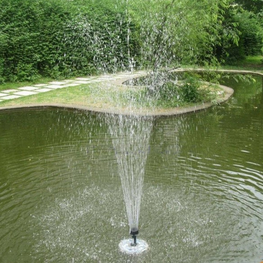 Floating Outdoor Solar Powered Pond/Pool Pump Fountain