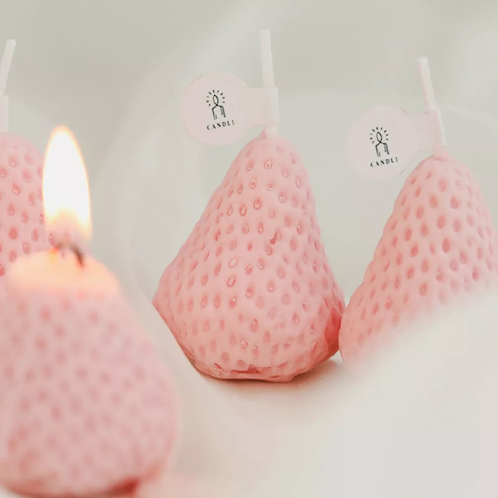 Strawberry Decorative Aromatic Soy Candles