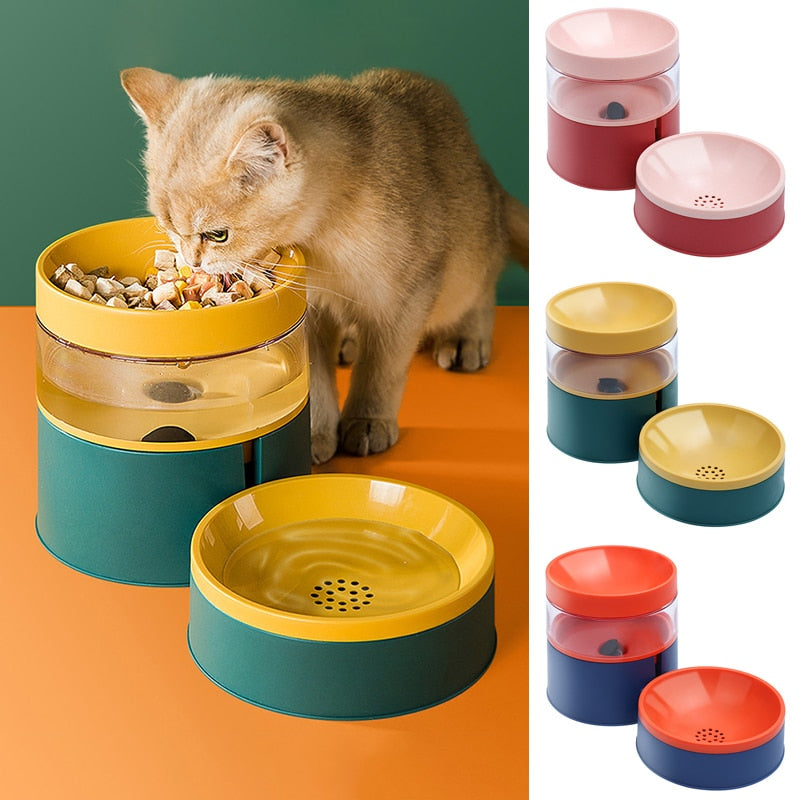 Pet Cat or Dog Automatic Feeder 2-in-1