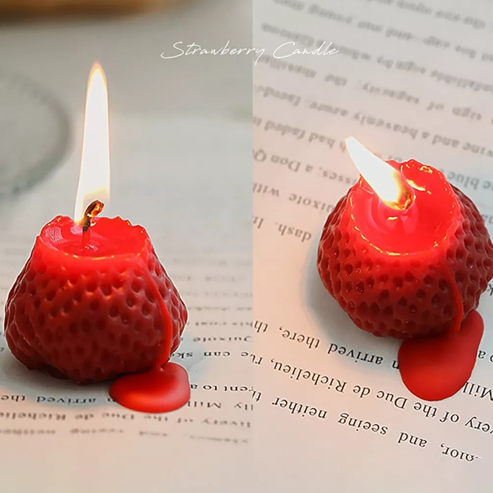 Strawberry Decorative Aromatic Soy Candles