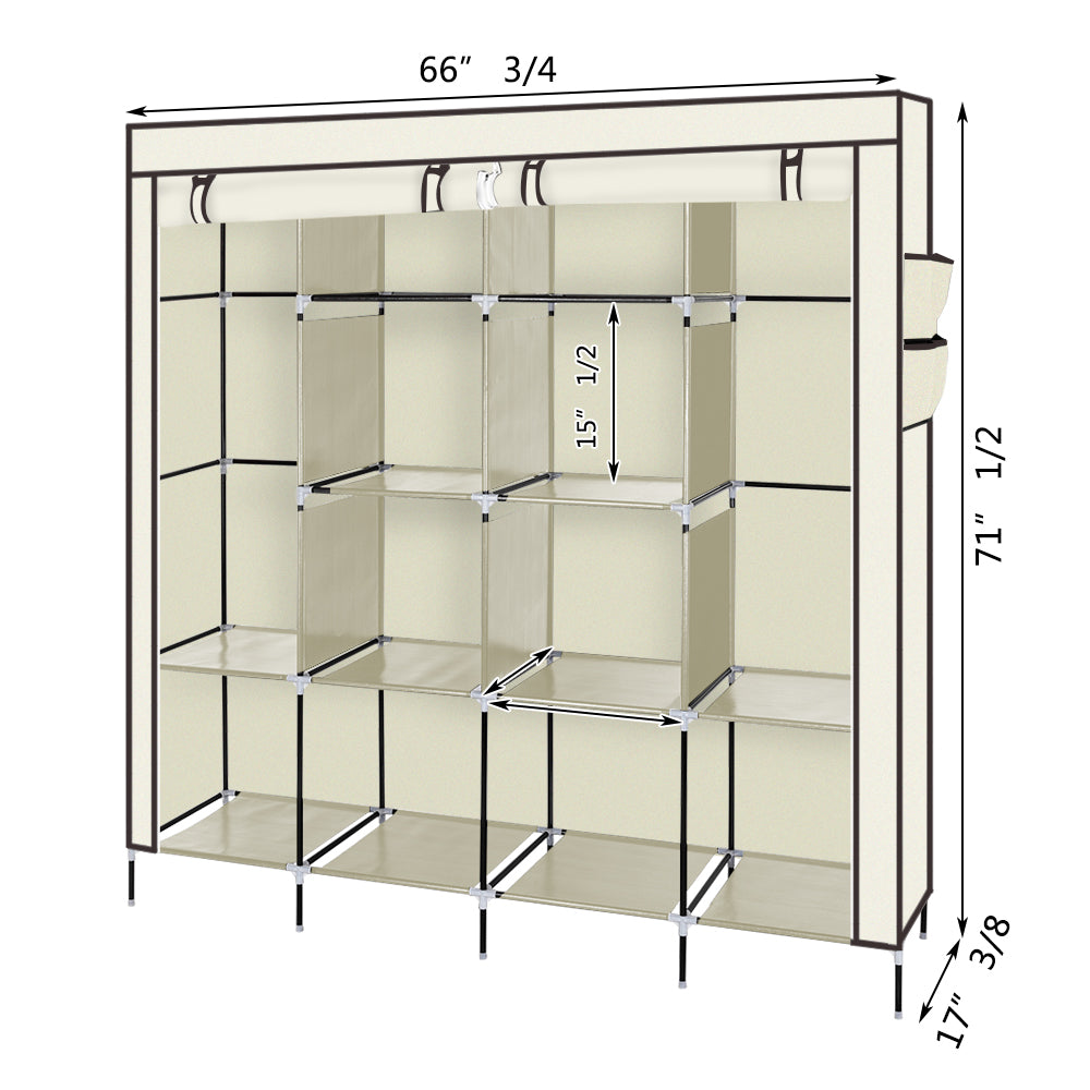 Wardrobe Storage Fabric Closet