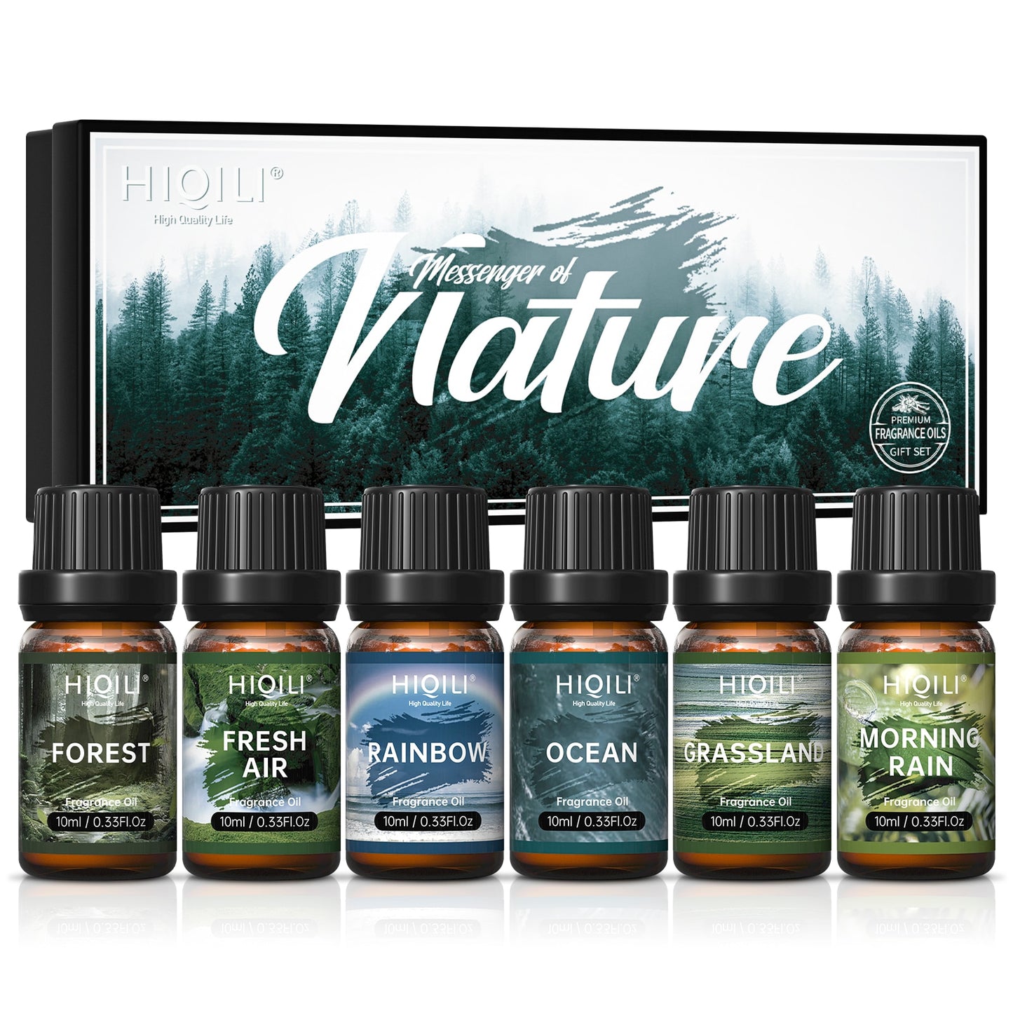 6 pcs Fragrance Oils Set-Nature Theme