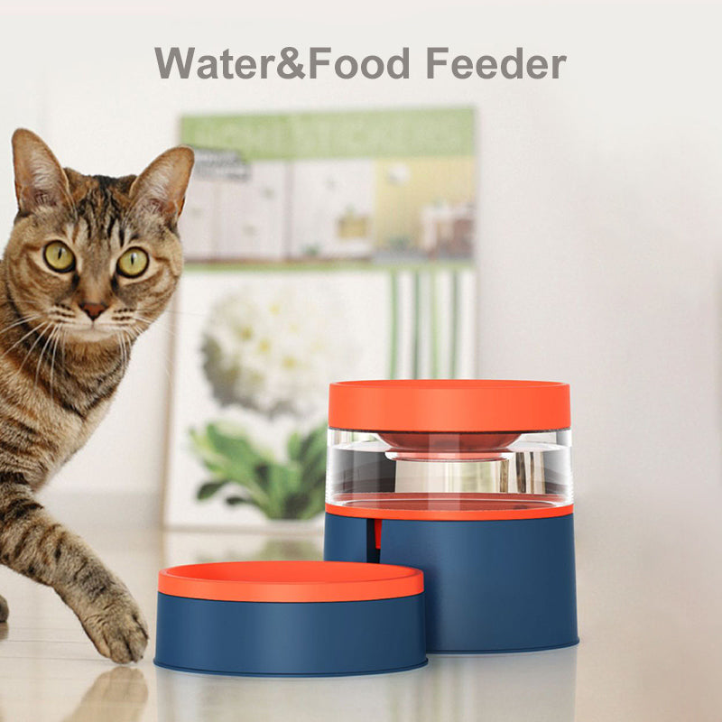 Pet Cat or Dog Automatic Feeder 2-in-1