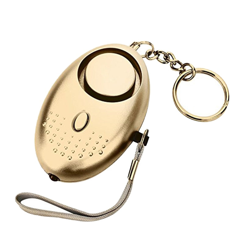 Personal Security Alarm Keychain With LED Lights