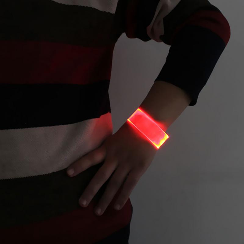 LED Bracelet Battery Fluorescence Light-emitting   Wristbands