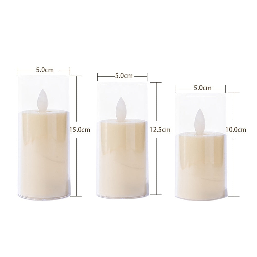 LED Flameless Flickering Candle Lights