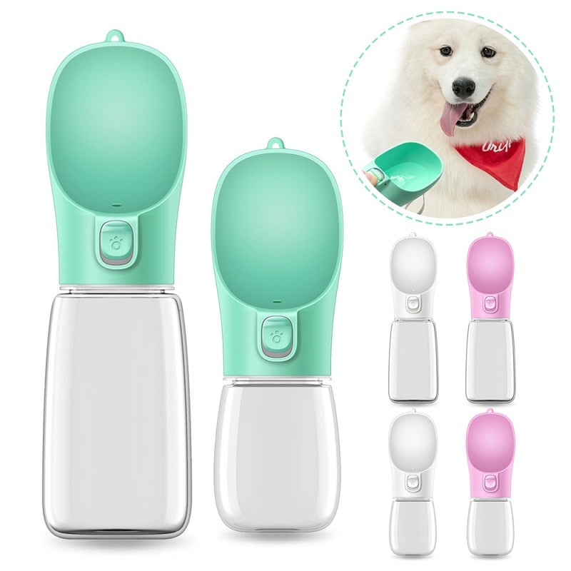 Portable Dog Food and Water Bottle Dispenser