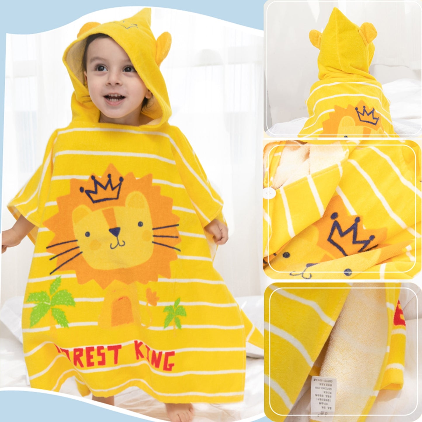 Kids Hooded Bato or Beach Towel