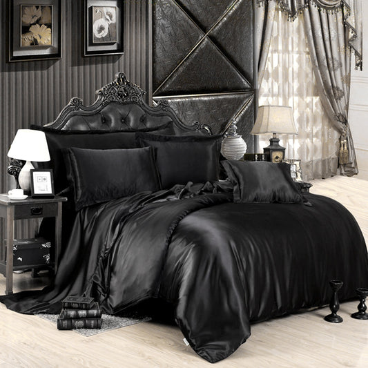 Satin Bedding Comforter Set