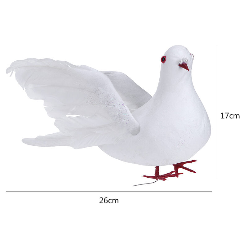 Decorative Garden Foam Pigeon Ornament