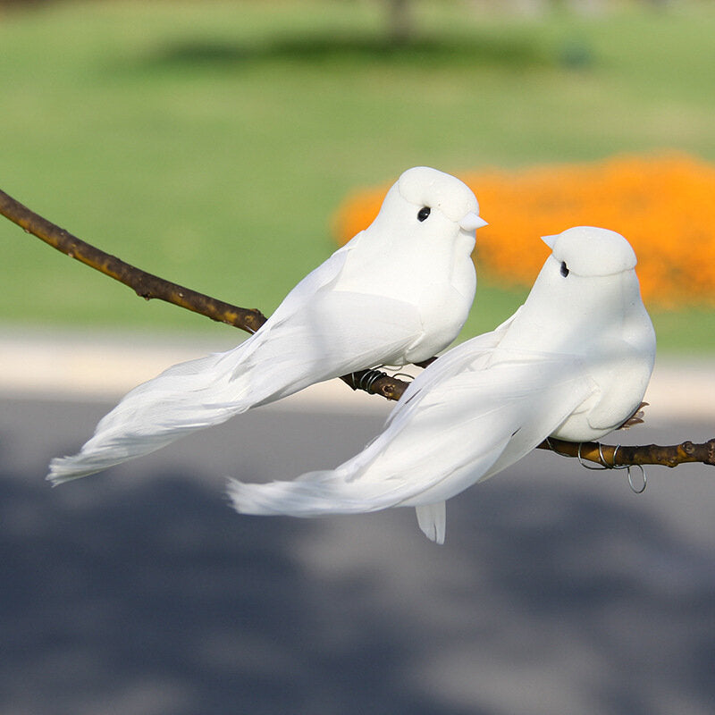 Decorative Garden Foam Pigeon Ornament