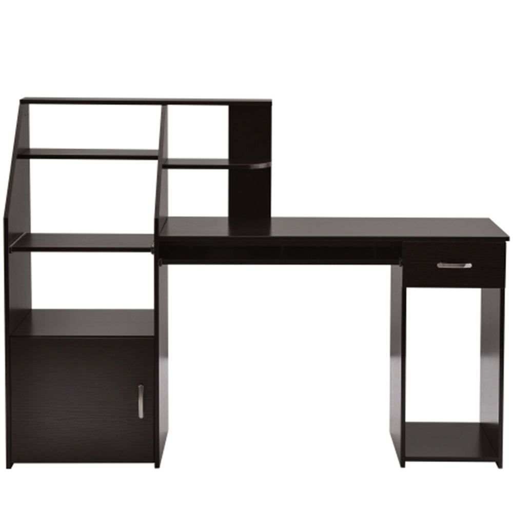 Multi-Functional Computer Desk with Cabinet