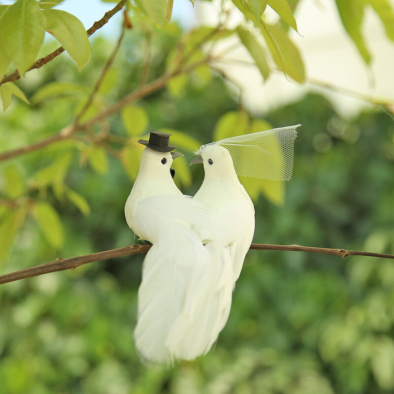 Decorative Garden Foam Pigeon Ornament