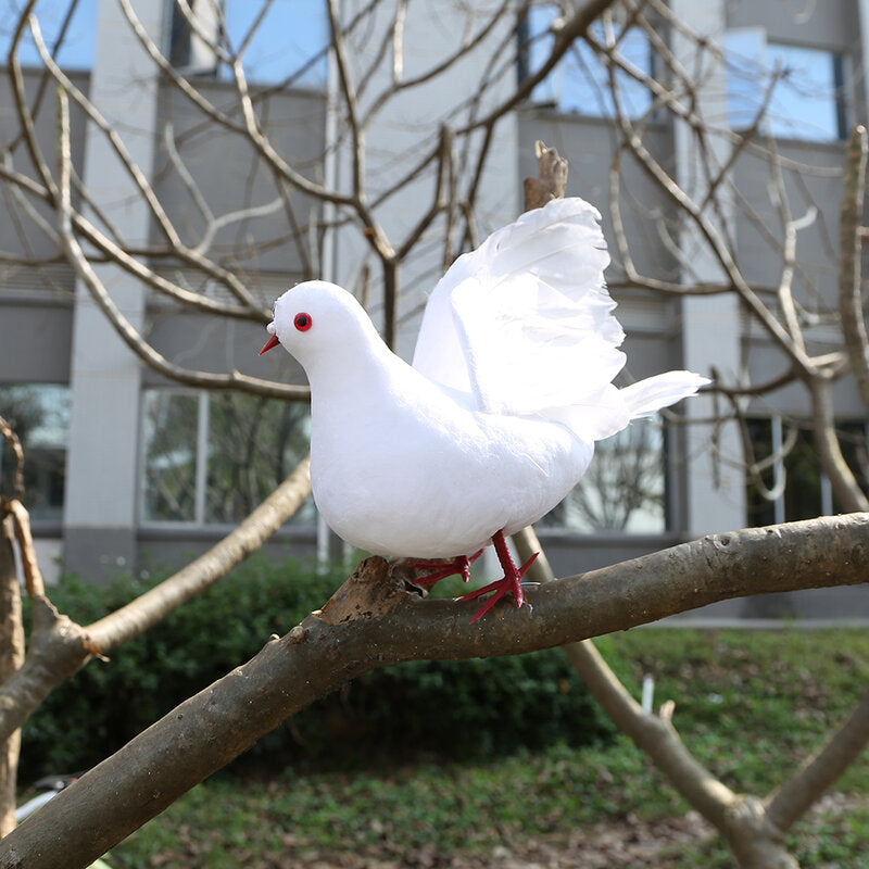 Decorative Garden Foam Pigeon Ornament