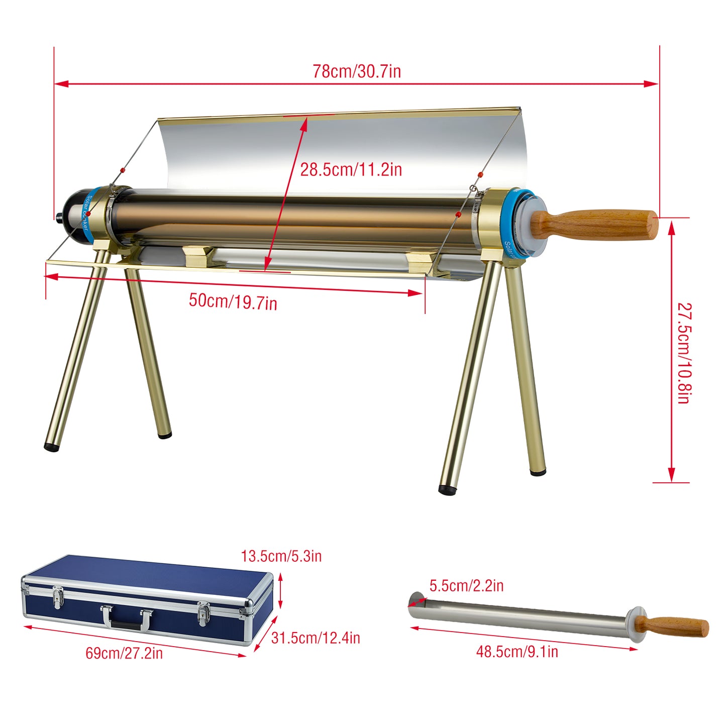 Portable Solar Cooker Oven